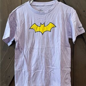 Batman Kids T-Shirt in Light Purple by